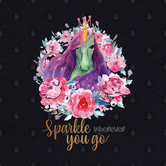 Sparkle wherever you go by T-shirt Factory